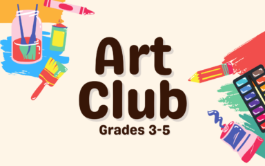 Art Club Grades 3-5